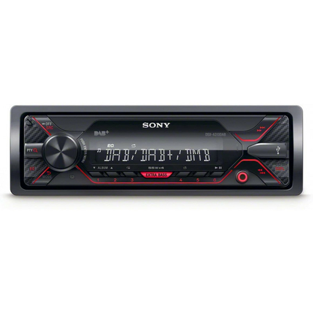Sony Dsx-A310dab Media Tuner/Aux/Usb/Ipod/Dab+ (Red)