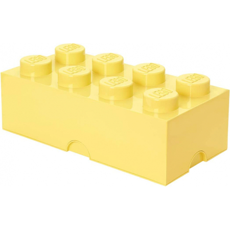 Lego Storage Brick 8 Pastellgelb (40041741)