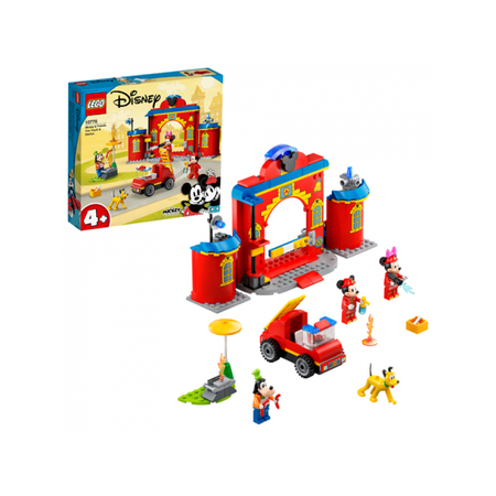 Lego Disney - Mickys Feuerwehrstation Und Feuerwehrauto (10776)