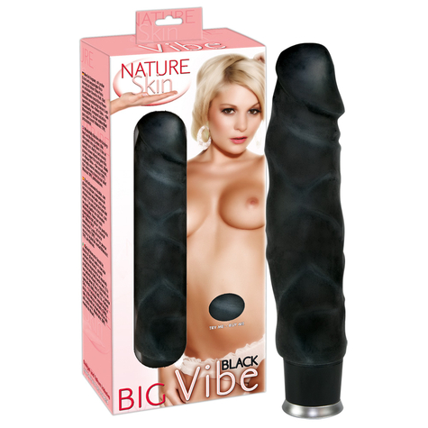 Vibrators Xxl : Nature Skin Big Vibe Black