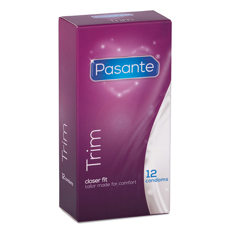 Preservativos Ultra-Alavas : Preservativos Pasante Trim 12 Pacote