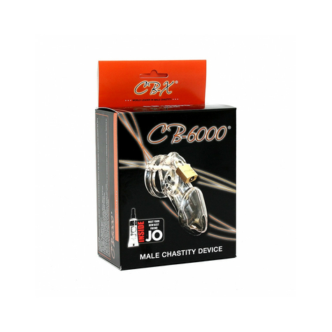 Cb-6000 Chastity Cage Transparent 37 Mm