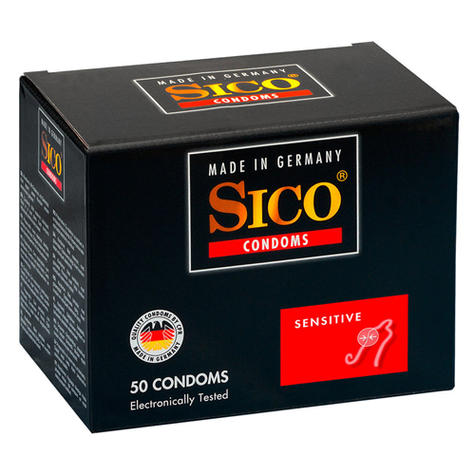 Sico Sico Sensitive Condooms - 50 Stuks