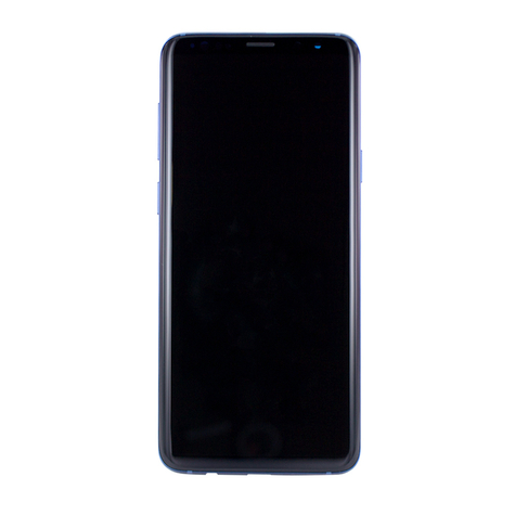 Samsung G965f Galaxy S9 Plus- Peça De Substituição Original - Visor Lcd / Tela Sensível Ao Toque Com Moldura - Azul