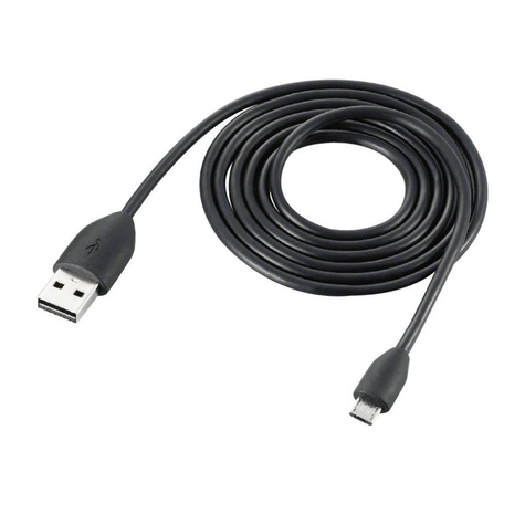 Htc Dcm410 Micro Usb Data Cable 1m Universal > Black