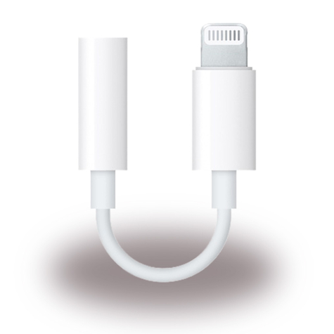 Apple Mmx62zm/A Headphone Connector / Adapter Lightning To 3.5mm White