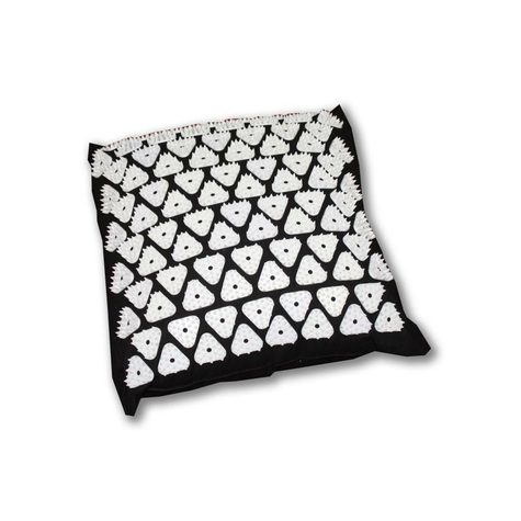 Shanti Acupressure / Nail Pillow (34 X 34 X 11 Cm, Black)