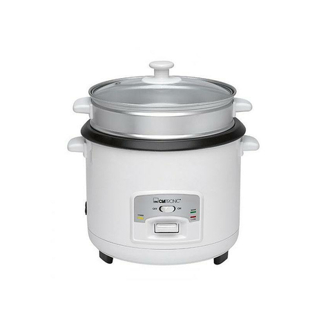 Clatronic Rice Boiler & Steam Cooker 2in1 Rk 3566