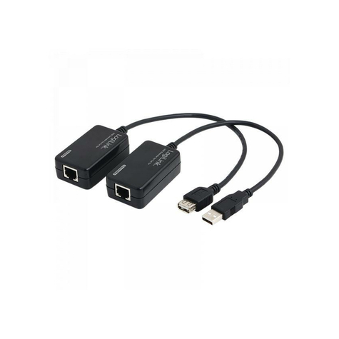 Logilink Extension Cable Usb Over Cat5/6 Up To 60 Meters