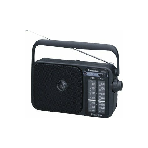 Panasonic Rf-2400deg-K, Portable Radio, Black