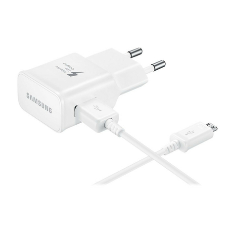 Samsung Fast Charger 15w Usb Type C (Adapter+Cable) 1.5 M White