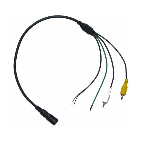 Axion Ca 001a Adapter For Connection Of Rear View Camera To Cinch, 4pol Mini Din