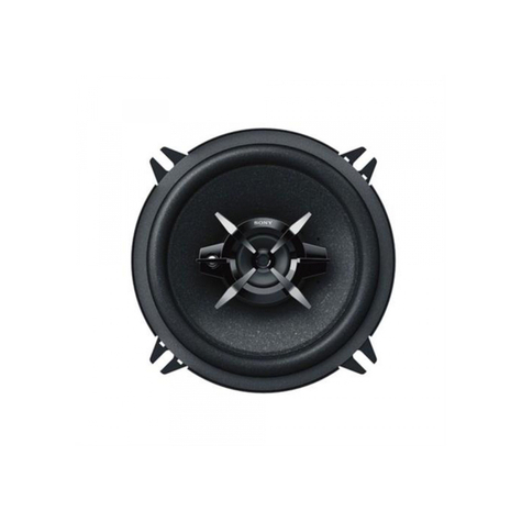 Sony Xs-Fb1330 3-Way Coaxial Speaker With Mega Bass (13 Cm/5,1'') 240 Watt