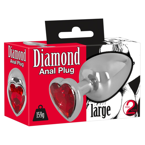 Diamond Butt Plug Large