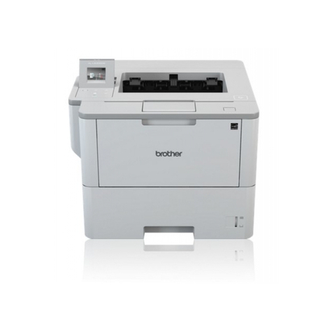Brother Hl-L6300dw B/W Laser Printer Lan Wlan Nfc