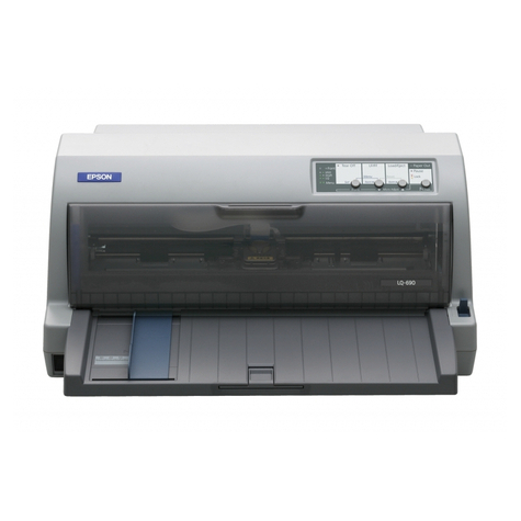 Epson Lq-690 Dot Matrix Printer 24 Needles