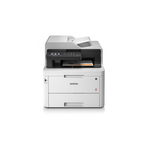 Irmão Mfc-L3770cdw Impressora Laser A Cores Scanner Fotocopiadora Fax Lan Wlan
