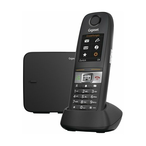 Gigaset E630 Telefone Fixo Sem Fios (Analógico), Preto