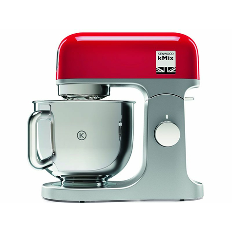 Kenwood Kmx750rd Kmix Food Processor Vermelho