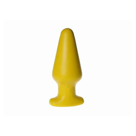 Atelier Wilhelm Butt Plug Medium, Amarelo, 5,5 X 13 Cm