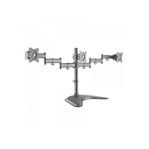 Logilink Triple Monitor Desk Stand, Tilt/Swivel -45°/+45°, 13-27 (Bp0051)