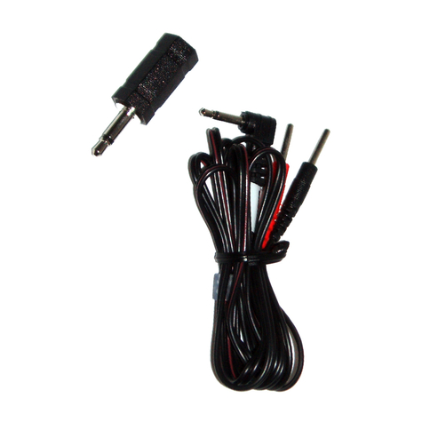 Electric Stim Device 3.5mm/2.5mm Jack Adaptor Cable Kit