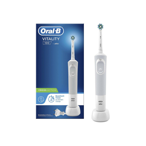 Oral-B Vitality 100 Crossaction Electric Toothbrush White