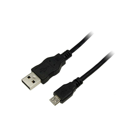 Cabo Logilink Micro Usb 3,00 M Preto, Em Polybag