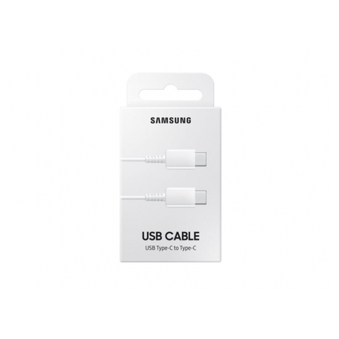Samsung Usb Type-C Zu Usb Typ C Kabel, 1 M, 60w, White