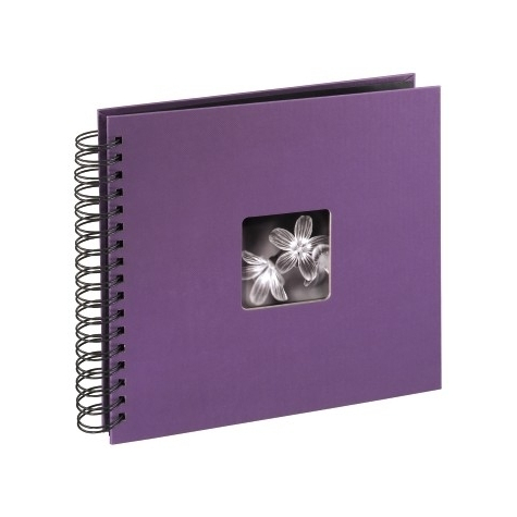 Hama Fine Art Spiral Album - Purple - 26x24/50 - Purple - 10 X 15 - 13 X 18 - 260 Mm - 240 Mm