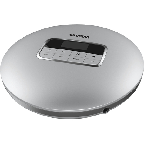 Grundig Gcdp 8000 - Mp3,Wma - 20 - 20000 Hz - Portable Cd Player - Black - Silver - 40 S - Anti-Impact