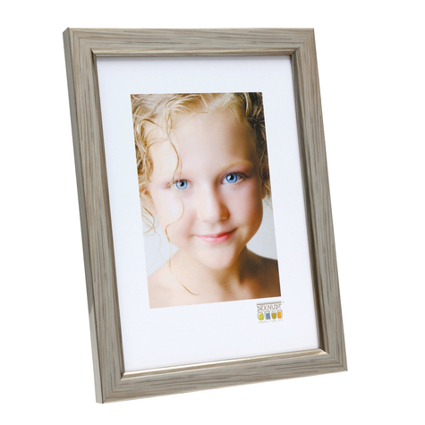 Deknudt S46ad1 - Mdf - Plastic - Silver - Single Picture Frame - 10 X 15 Cm - Rectangular - 123 Mm