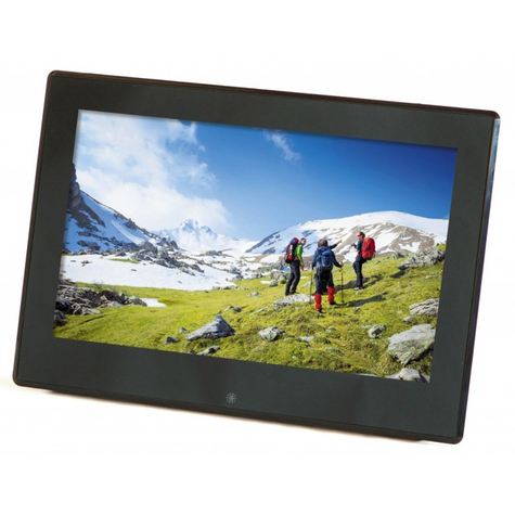 Braun Photo Digiframe 1360 - 33.8 Cm (13.3 Inch) - 1366 X 768 Pixel - Tft-Lcd - 300 Cd/Mã¢Â² - 500:1 - 16:9