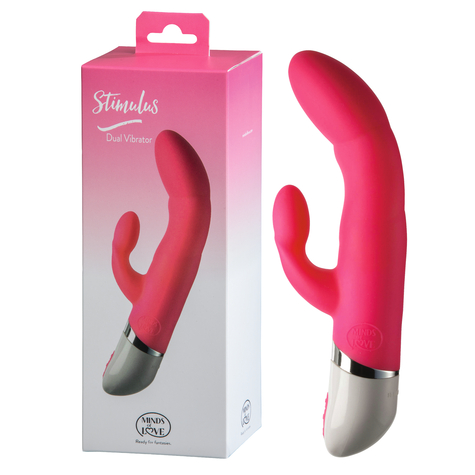 Mente Do Vibrador Dual Vibrator Love Stimulus Rosa