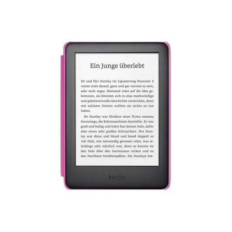 Amazon Kindle Kids Edition 6 2019 8gb Pink Incl. Cover - E-Book Reader - 8 Gb