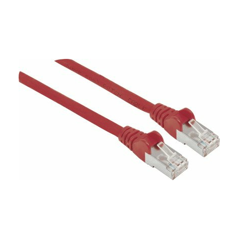 Intellinet Network Cable, Cat6a-St., Cat7 Cable, Cu, S/Ftp, Lsoh, 0.5 M, Red