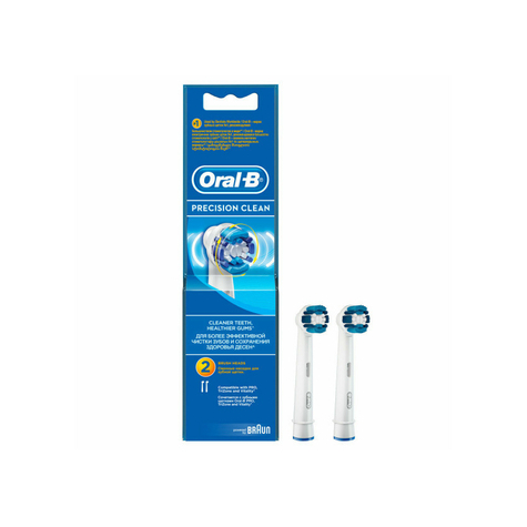 Oral-B Precision Clean Replacement Brush Eb20-2 (2pcs Pack)