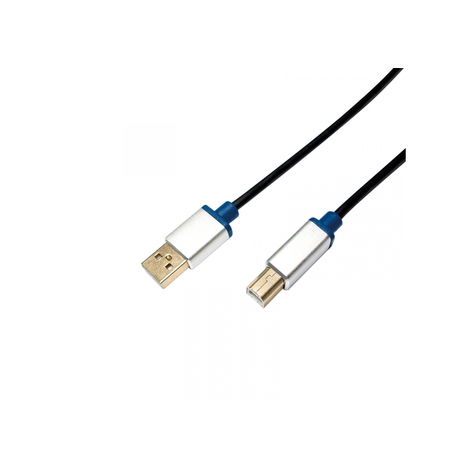 Logilink Premium Usb 2.0 Connection Cable Usb-A To Usb-B 2m Buab220