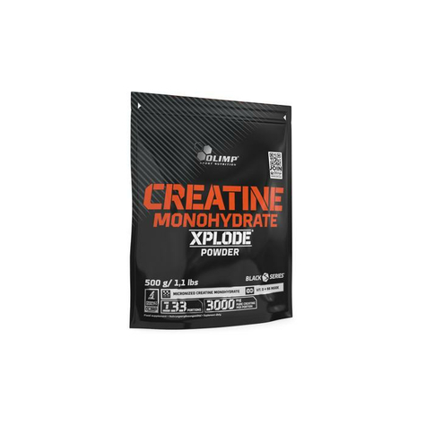 Olimp Creatine Monohydrate Xplode Powder (+ Sodium), 500 G Bag