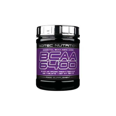 Nutrição Scitec Bcaa 6400