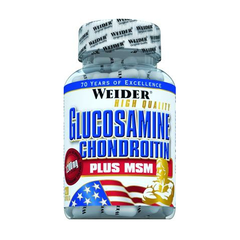 Joe Weider Glucosamina & Condroitina + Msm, 120 Kapseln