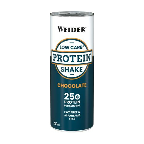 Joe Weider Shake De Baixo Teor De Proteína De Carboneto, 24 X 250 Ml De Dose