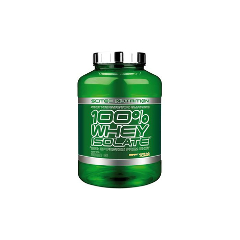 Nutrição Scitec 100% Soro Isolado, Dose De 2000 G