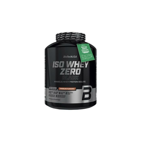 Biotech Usa Iso Whey Zero Black, 2270 G Can