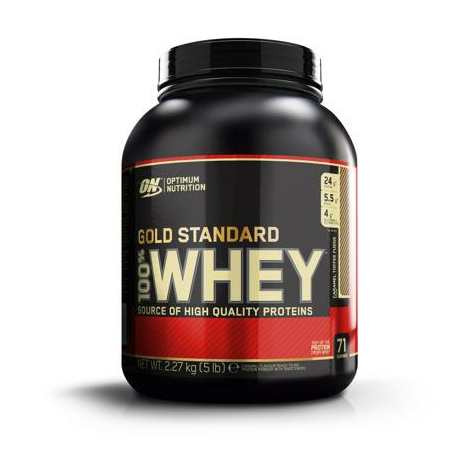 Optimum Nutrition 100% Whey Gold Standard, 5 Lb Dose