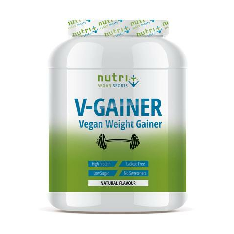 Nutri+ Veganes V-Gainer Pulverizador, Dose 2000 G