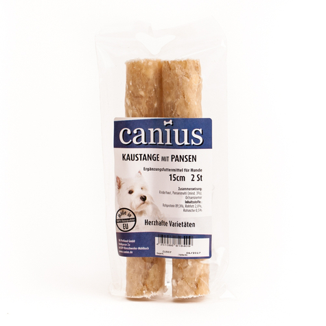 Canius Snacks,Can.Kaustange Pansen 15cm 2er