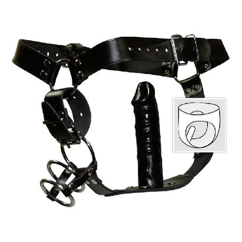 Ladies Leather Clothing For Men : Leather Mens Thong Anal