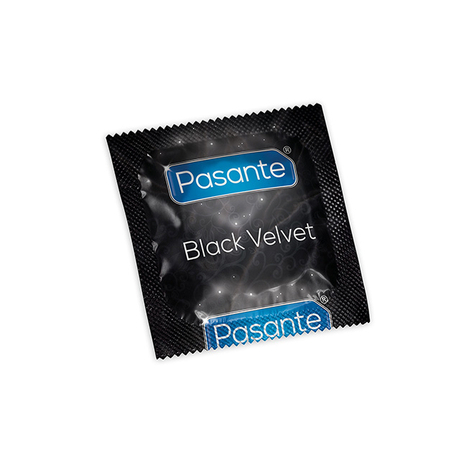 Condoms : Pasante Black Velvet Condoms 144pcs
