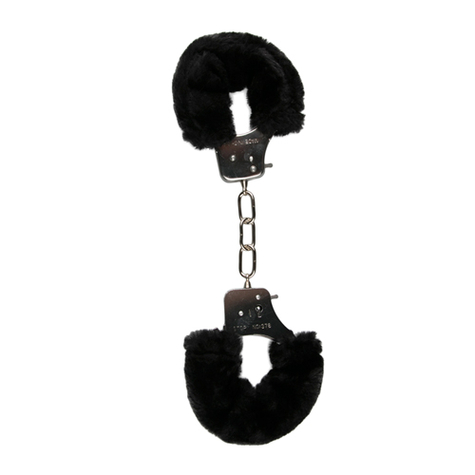 Handcuffs : Furry Handcuffs Black